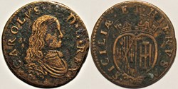 1680 Royaume de Naples 1 Grano - Carlos II d'Espagne