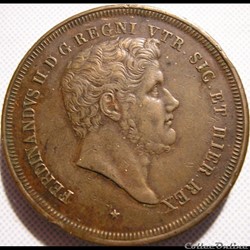 1840 Royaume de Naples, 10 Tornesi - Ferdinando II