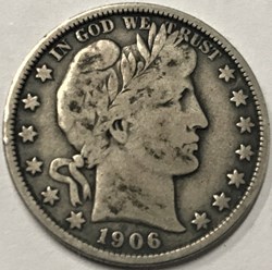 1906 Half Dollar