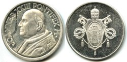 Ioannes XXIII Pope, Medal c.1958-1963 - Vatican, Rome