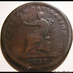 1838 One Stiver - British Guiana (ex.2)