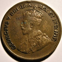 George V - 1 Cent 1929