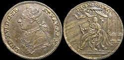 Louis XVI - Jeton du Sacre "Dignissimo" c.1774