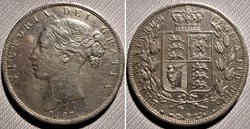 Victoria - Half Crown, 1887 - Kingdom of Great Britain