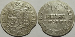 Friedrich August II - 1/12 Thaler 1763 - Electorate of Saxony