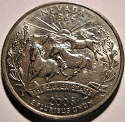 2006 P Quarter Dollar - Nevada State