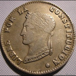 1857 Potosi - 4 Soles