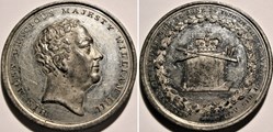 William IV - 1830 Coronation Medal Great Britain
