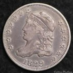 1829 Half Dime - 5 Cents