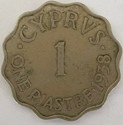 George VI - One Piastre 1938 - Cyprus