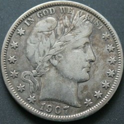 1907 New Orleans Half $