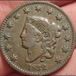 1832 One Cent