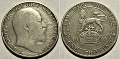 Edward VII - One Shilling 1902 United Kingdom of G.B.