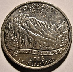2006 D Quarter Dollar - Colorado State