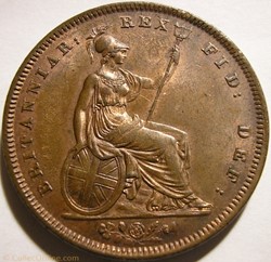 William IV - Penny 1834 Kingdom of Great Britain