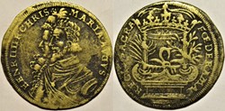 Henri IV & Marie de Médicis, c.1600 - Jeton de Nuremberg (non signé)