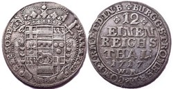 Franz Arnold - 1/12 Thaler 1717, Bishopric of Münster