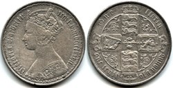 Victoria - One Florin 1877 (2 ex.) - Kingdom of Great Britain