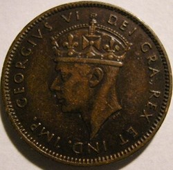 George VI - 1 Cent 1938 Newfoundland