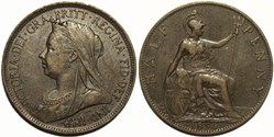 Victoria - Half Penny 1896 - Great Britain