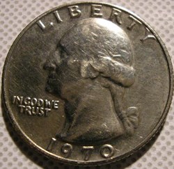1970 Quarter Dollar