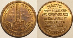 Stoney Creek - 1813-1963 Battlefield Memorial Medal