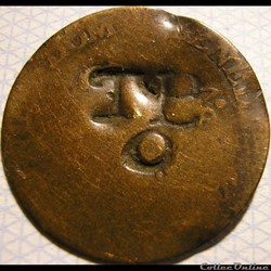 Tabago / Tobago Island - Sou Marqué 1781-1803 Occupation française