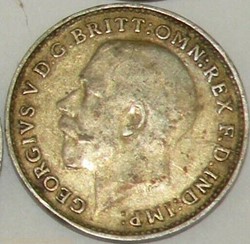 George V - 3 Pence 1915 - United Kingdom (ex.1)
