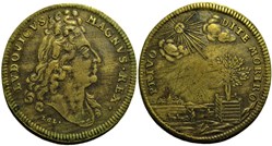Louis XIV - ca.1700 Jeton de Nuremberg