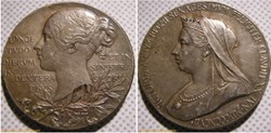 Victoria - 1897 Diamond Jubilee Silver Medallion - GB