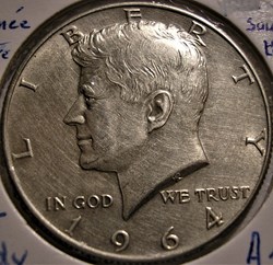 1964 Denver Half Dollar (ex.2)