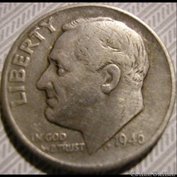1946 Dime