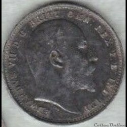 Edward VII - Four Pence 1907 Maundy - United Kingdom