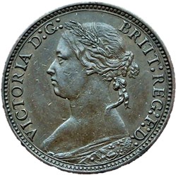 Victoria - One Farthing 1878 - Kingdom of Great Britain (ex.2)