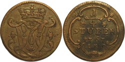 Archbishopric of Cologne - 1/4 Stüber 1767