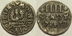Hildesheim, Free Imperial City - 4 Pfennige 1732