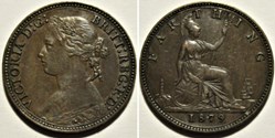 Victoria - One Farthing 1879 - Kingdom of Great Britain