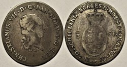 1/3 Speciestaler 1789 Duchies of Schleswig & Holstein, Christian VII of Denmark