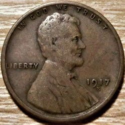 1917 S One Cent