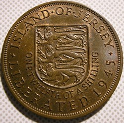 George VI - 1/12 Shilling 1945 Liberation of Jersey