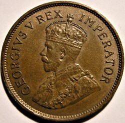George V - Half Penny 1934 - South Africa