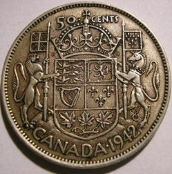 George VI - 50 Cents 1942
