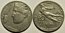 1914 Regno d'Italia, 20 Centesimi, Roma - Vittorio Emanuele III