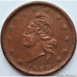 1863 Civil War Token - Army & Navy - French Liberty Head