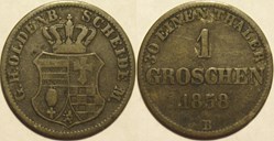 Peter II - 1 Groschen 1858 - Grand duchy of Oldenburg