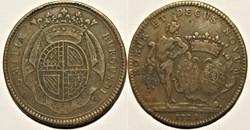 Jules de Bourbon-Condé - 1728 Jeton des États de Bourgogne, " Robur et Decus Novum"