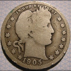 1905 New Orleans Quarter $