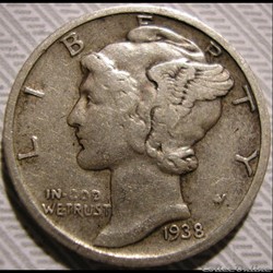 1938 San Francisco Dime