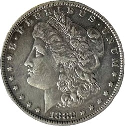 1882 New Orleans Dollar