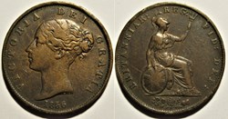 Victoria - HalfPenny 1856 - Kingdom of Great Britain